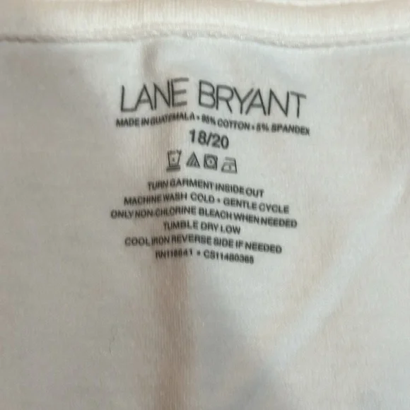 Women’s Lane Bryant T-shirt size 18/20 - Picture 4 of 5